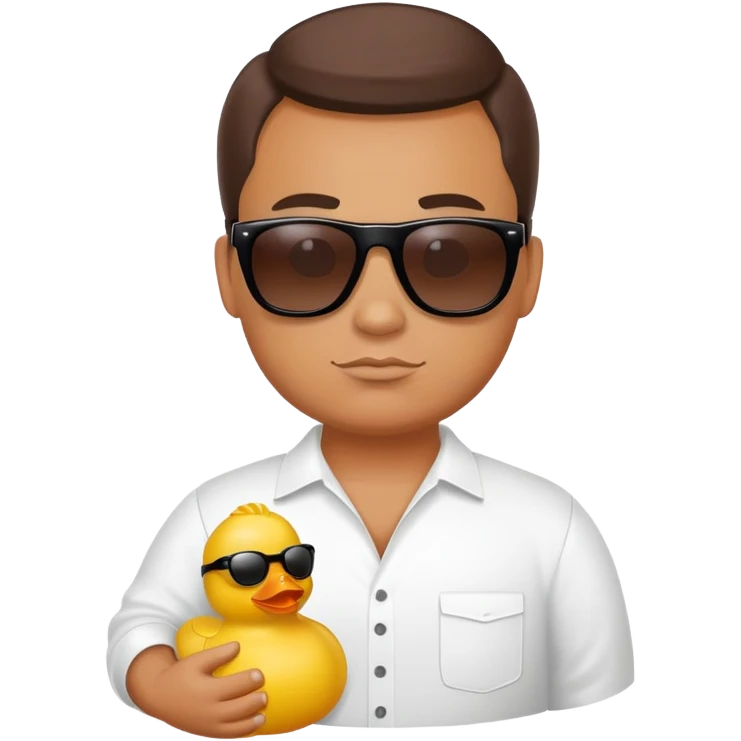 Repo man with duck emoji