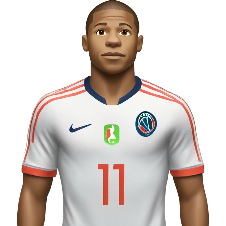 Mbappe como una tortuga emoji
