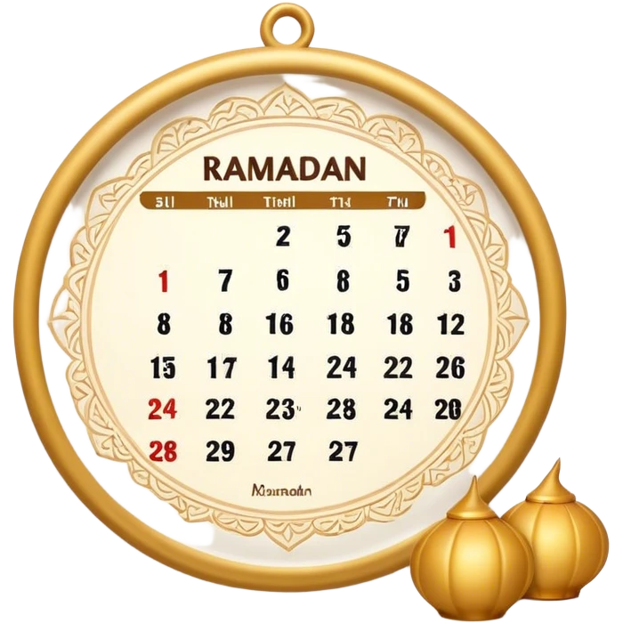 Ramadan calendar  emoji