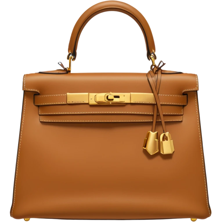 hermes kelly tan color bag  emoji