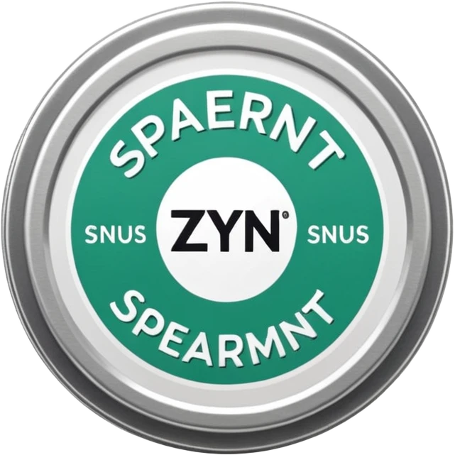 Zyn spearmint snus emoji