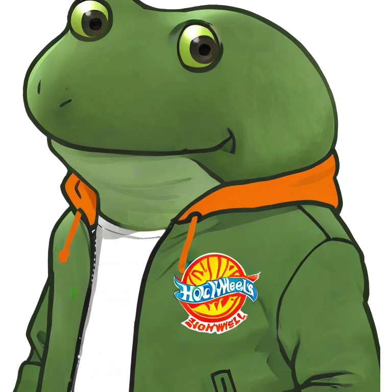 wearing a hot wheels shirt jacket emoji