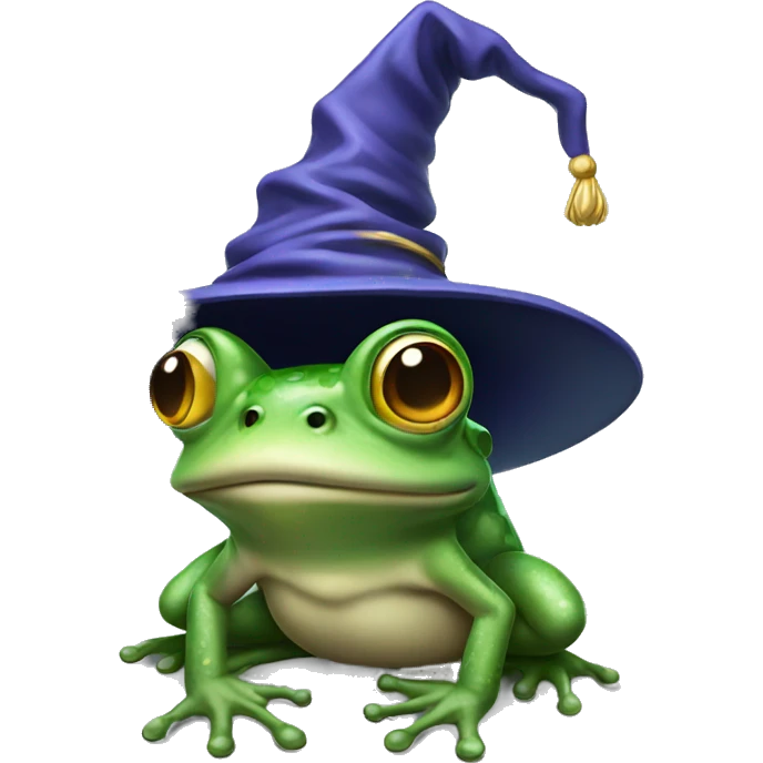 wizard frog emoji