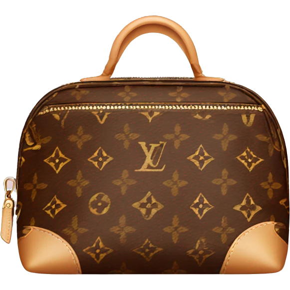 Louis Vuitton cosmetic bag  emoji