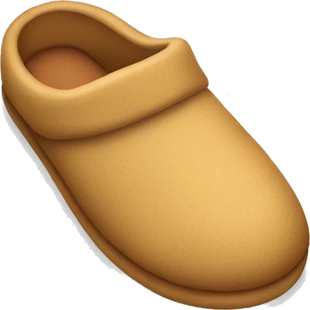 Tan slippers emoji