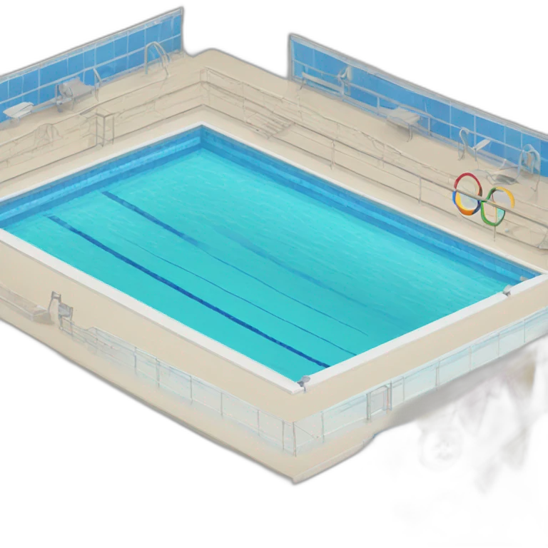 Olympic swimming pool emoji
