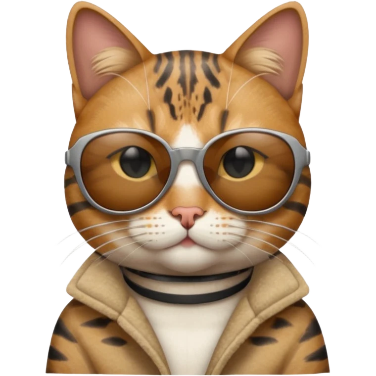 Cat wearing sunglasses emoji