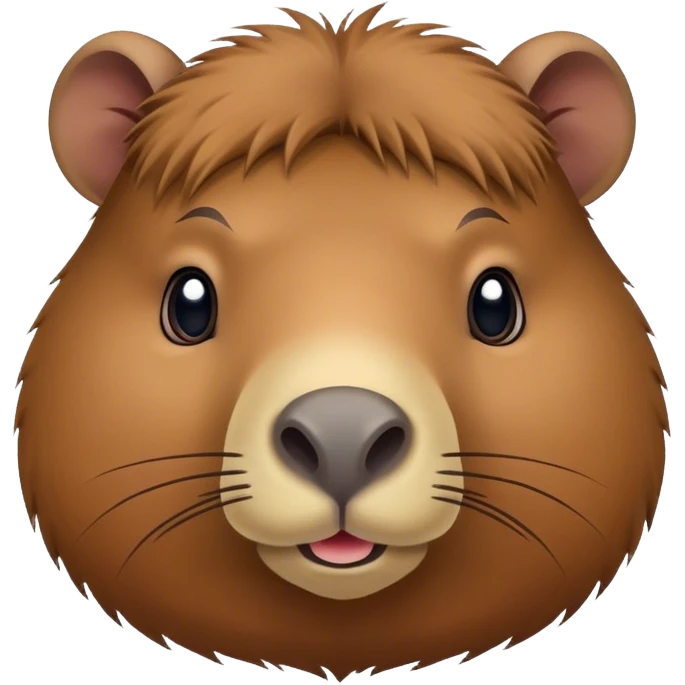 cute capybara  emoji