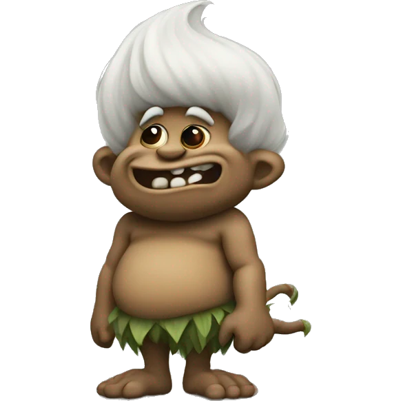 Troll farting  emoji