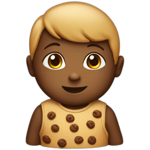 Baby cookie emoji