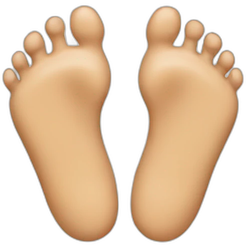 Feet emoji