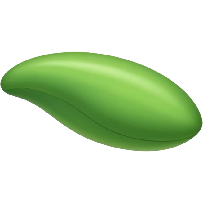 Create a bean that is flying emoji