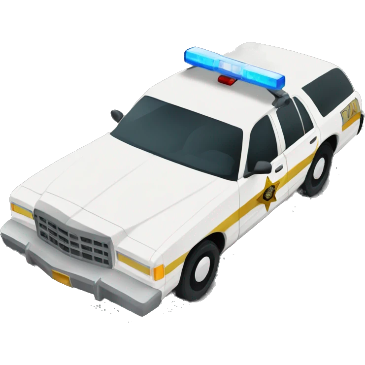 sheriff car emoji