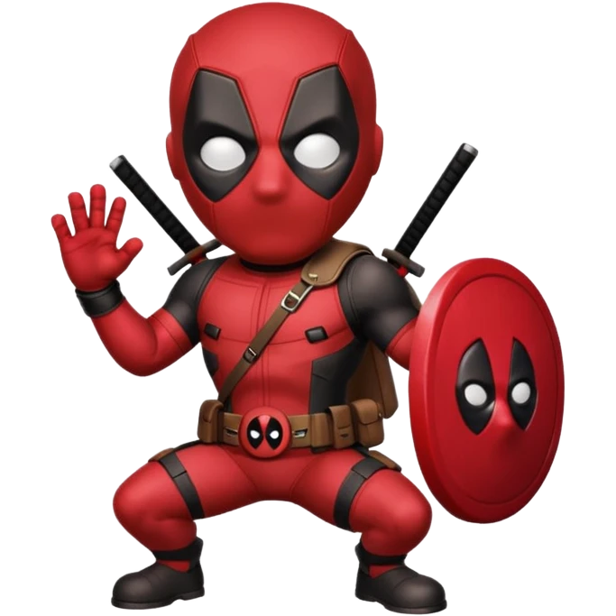 dogpool from Deadpool & Wolverine movie emoji
