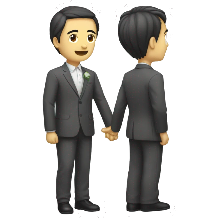 結婚指輪が似合いそうな日本人男性 emoji
