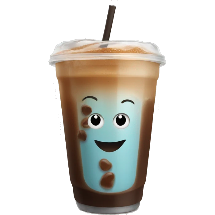 ice coffee emoji