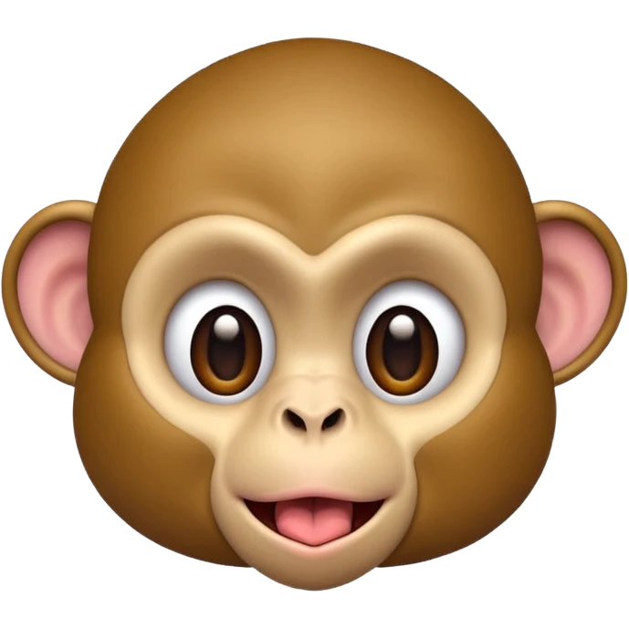 monkey sticking out tongue shy emoji