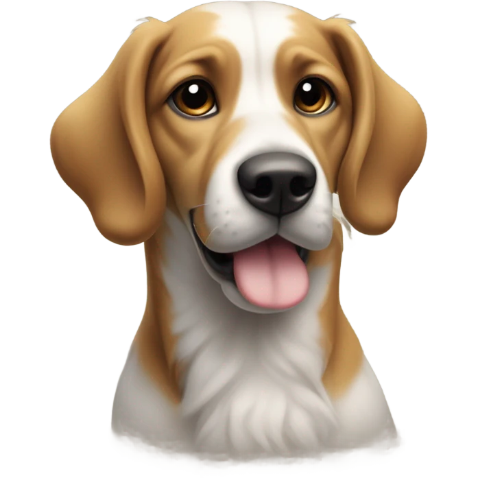 Dog smoking emoji