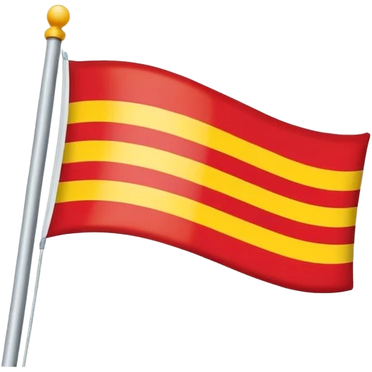 Флаг 🤍❤️💛 emoji