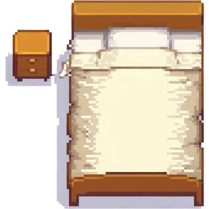 sleep, cozy bed, night colors emoji