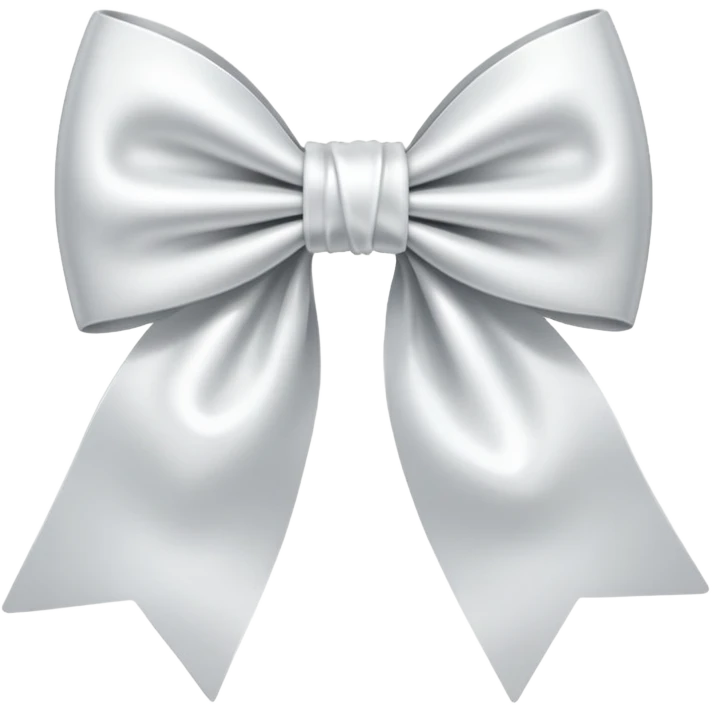 I need white color bow emoji emoji