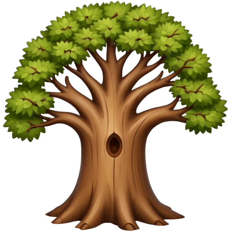 Tree with branches  emoji