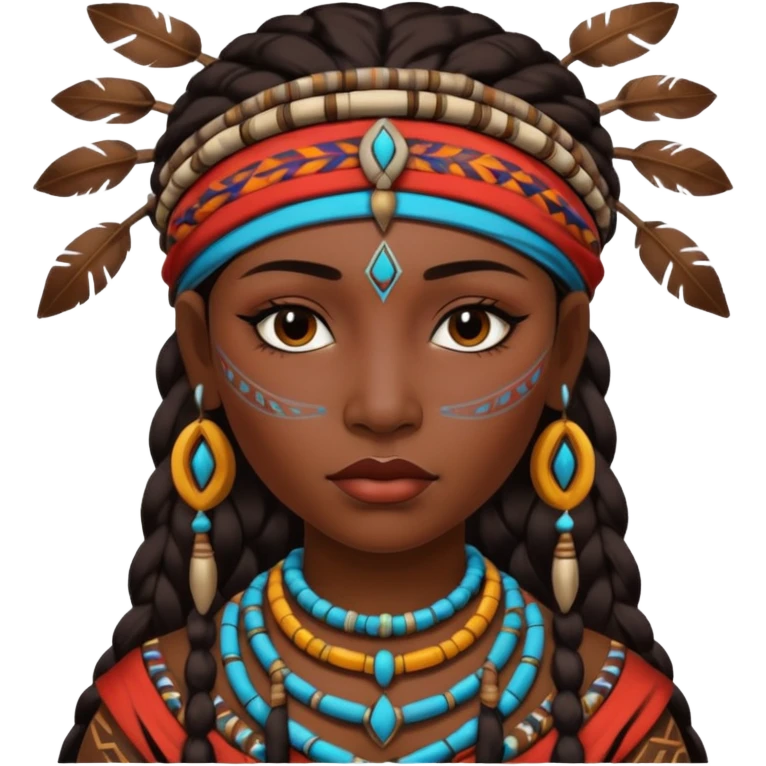 tribal woman emoji