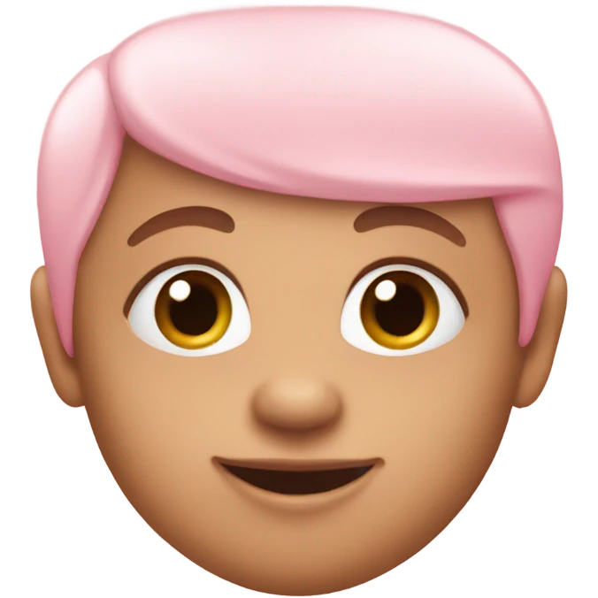 Baby pink heart emoji