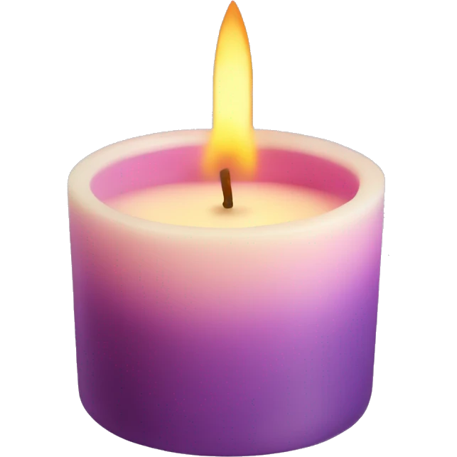Aesthetic aroma candle emoji