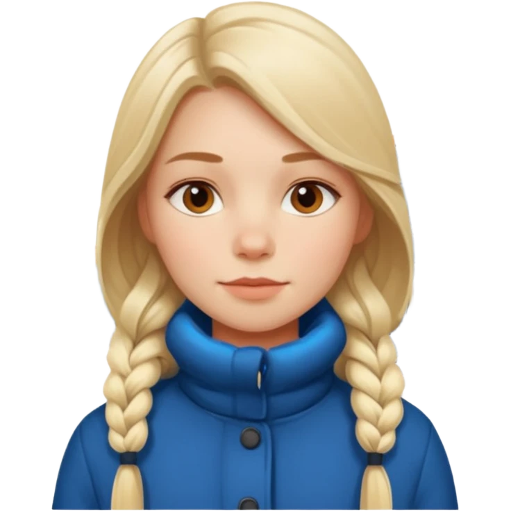 scandinavian girl in copenhagen emoji