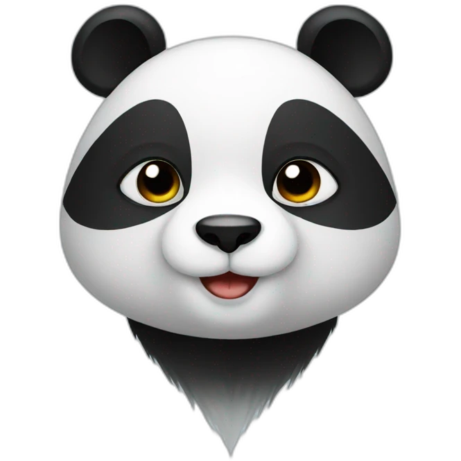 Loving panda emoji