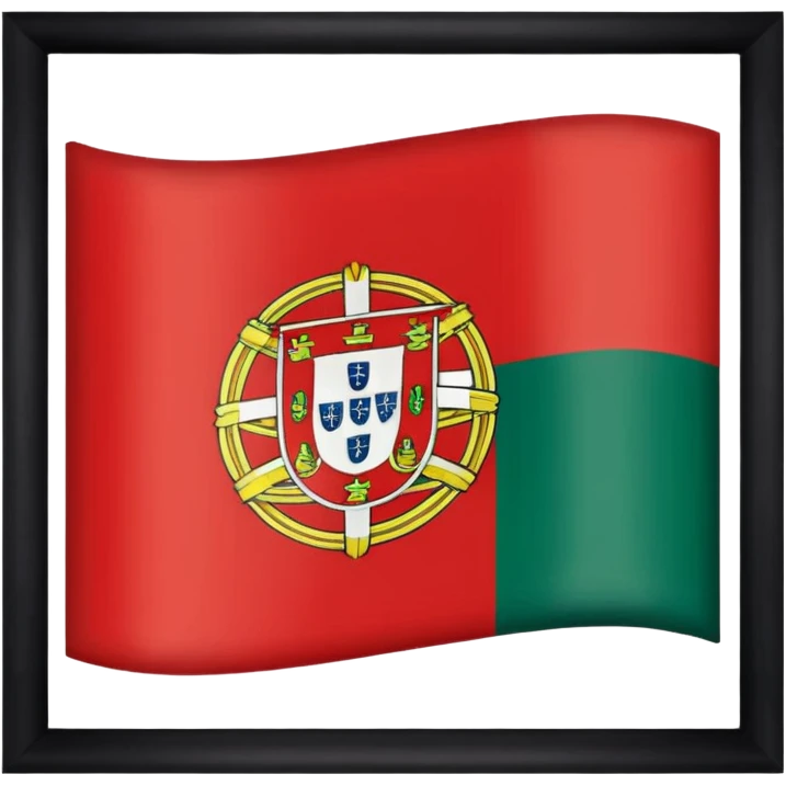 Before 1910 Portugal's flag emoji