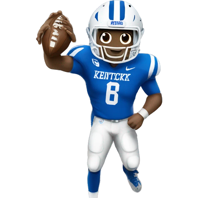 university of Kentucky football player emoji