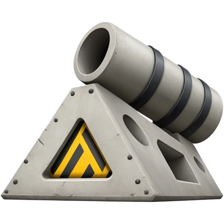 Anti-tank obstacles emoji
