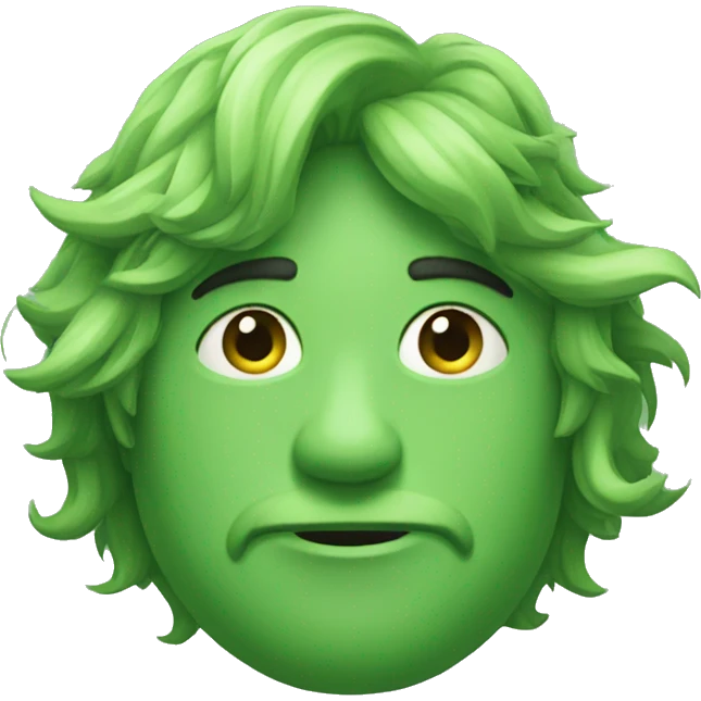 Nothing but green wind  emoji
