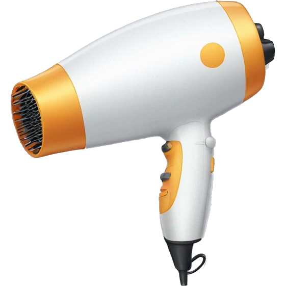 hair dryer emoji