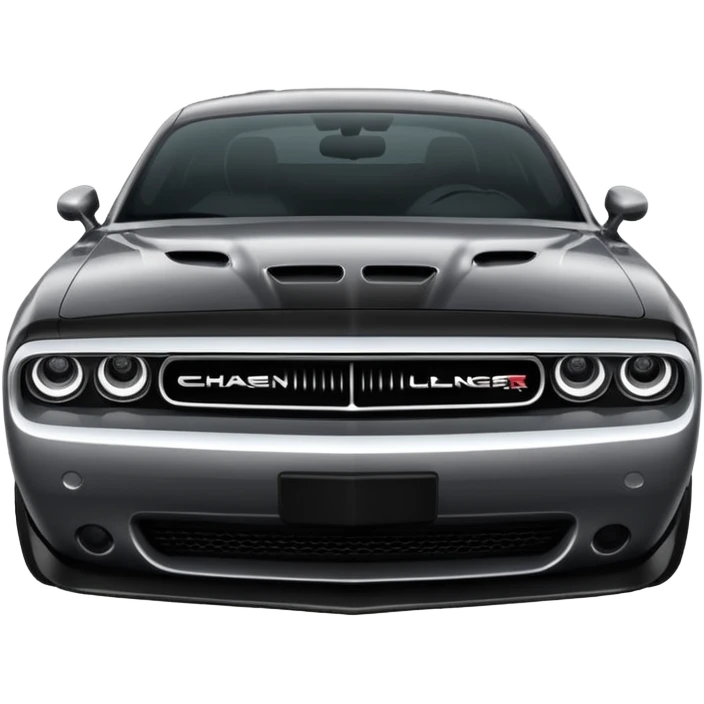Dodge challenger srt logo emoji