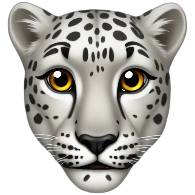 snow leopard emoji