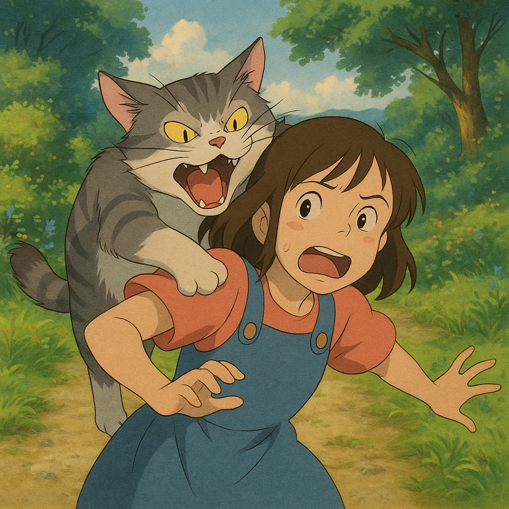 cat attack emoji