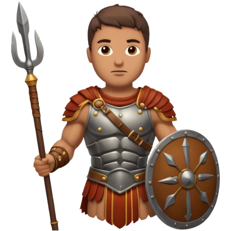 Roman Gladiator spear emoji