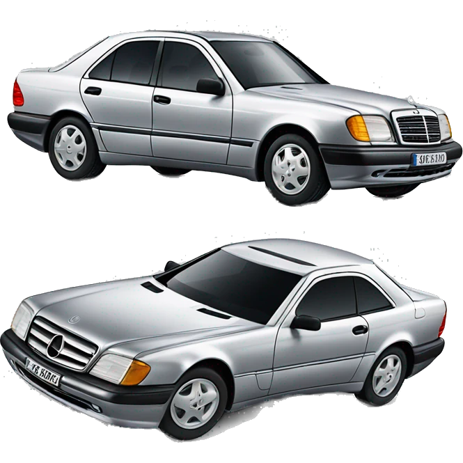 Mercedes 168 2000 Silver emoji
