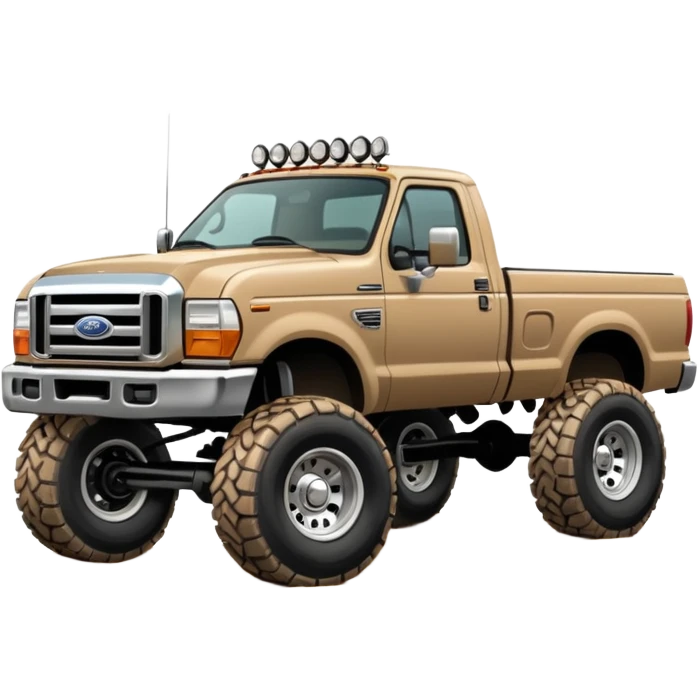 ford f250 tan emoji