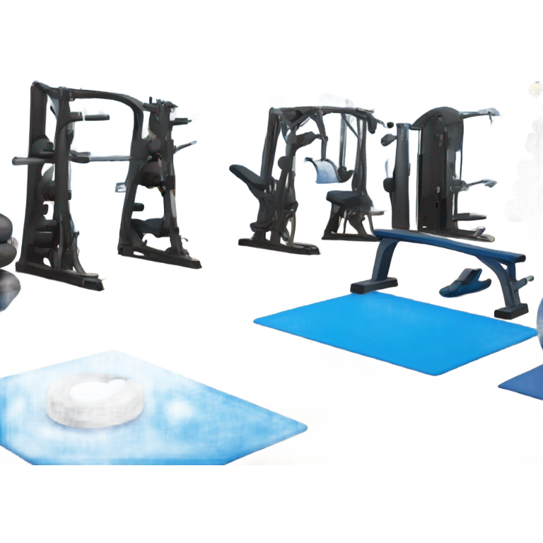 gym blue co emoji