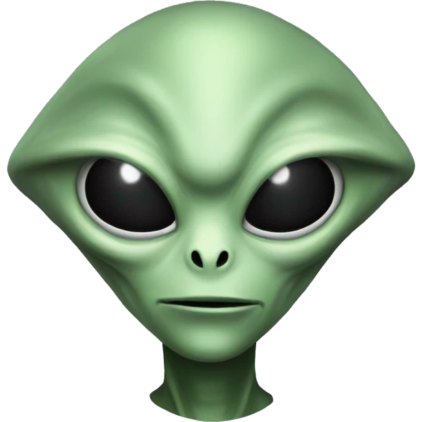 Alien playing yugioh emoji