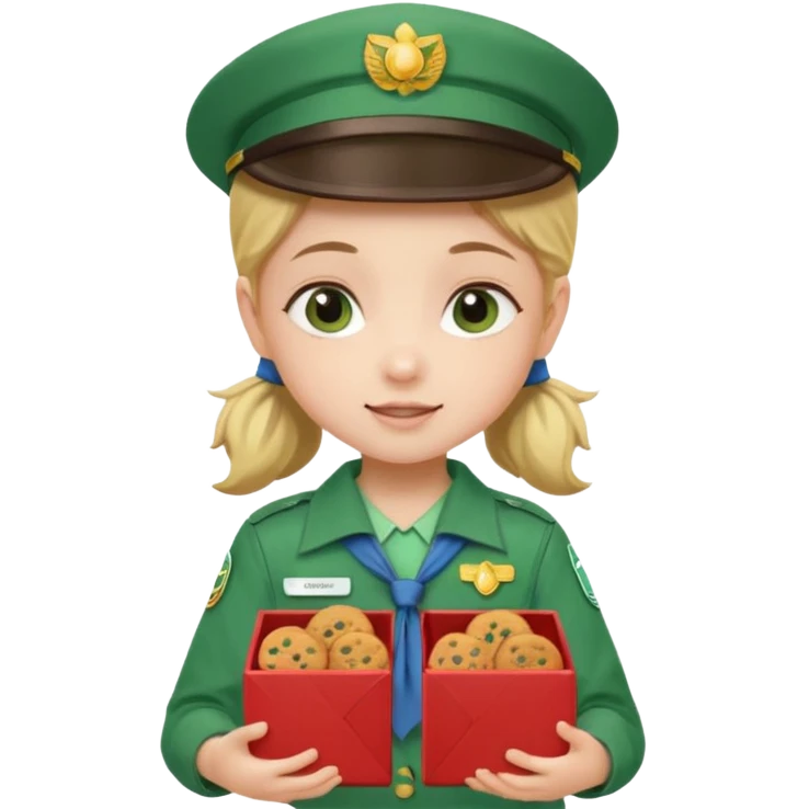 scout girl little emoji