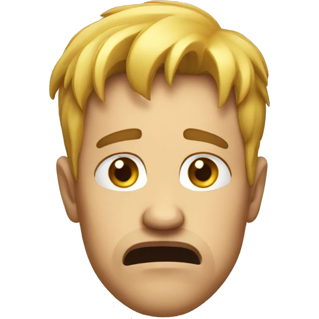 Whining emoji