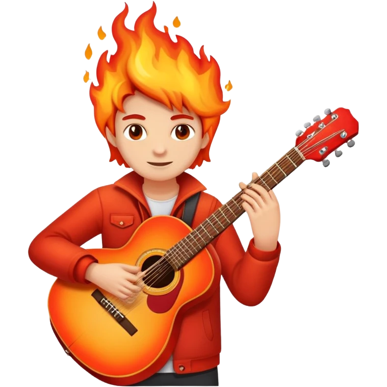 music + fire emoji