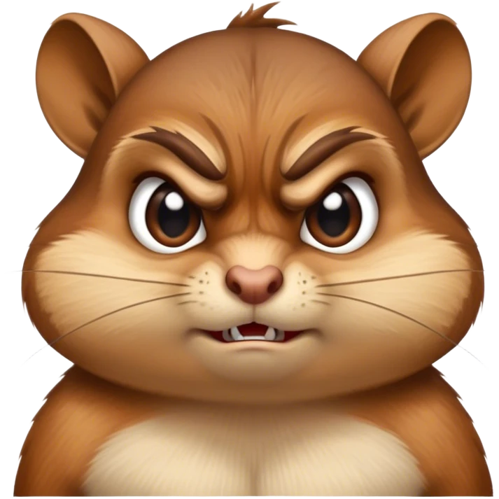 angry chipmunk  emoji