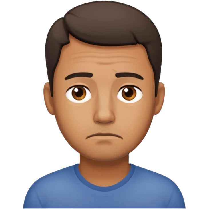  sad 35 yaers old father emoji