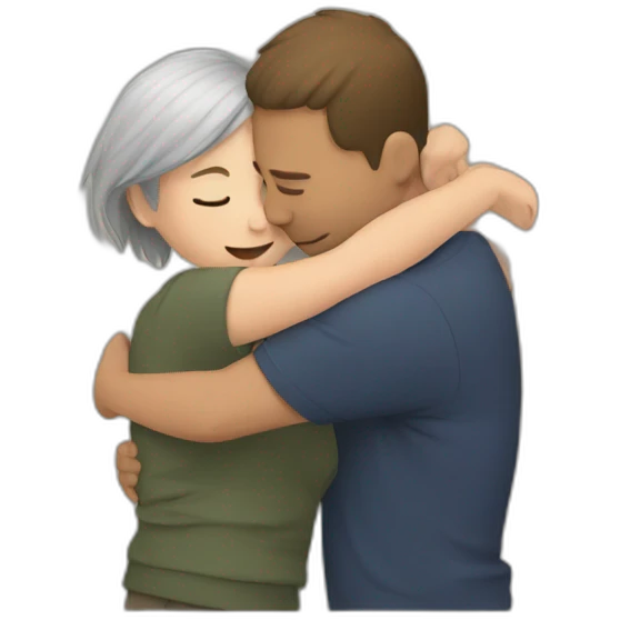 Hug emoji